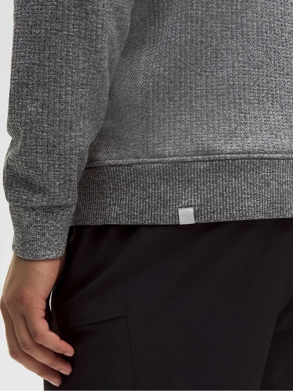 Lululemon Men's Engineered Warmth Half Zip Pullover - Gray - Size Medium